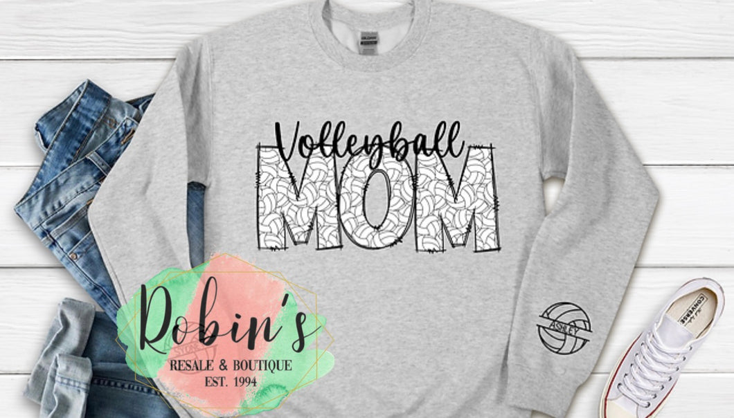 Custom Volleyball Sweatshirt