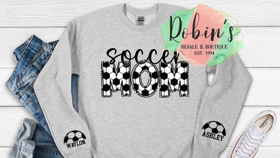 Custom Soccer Sweatshirt