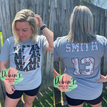 Load image into Gallery viewer, Custom Sports Mama Comfort Colors Tee
