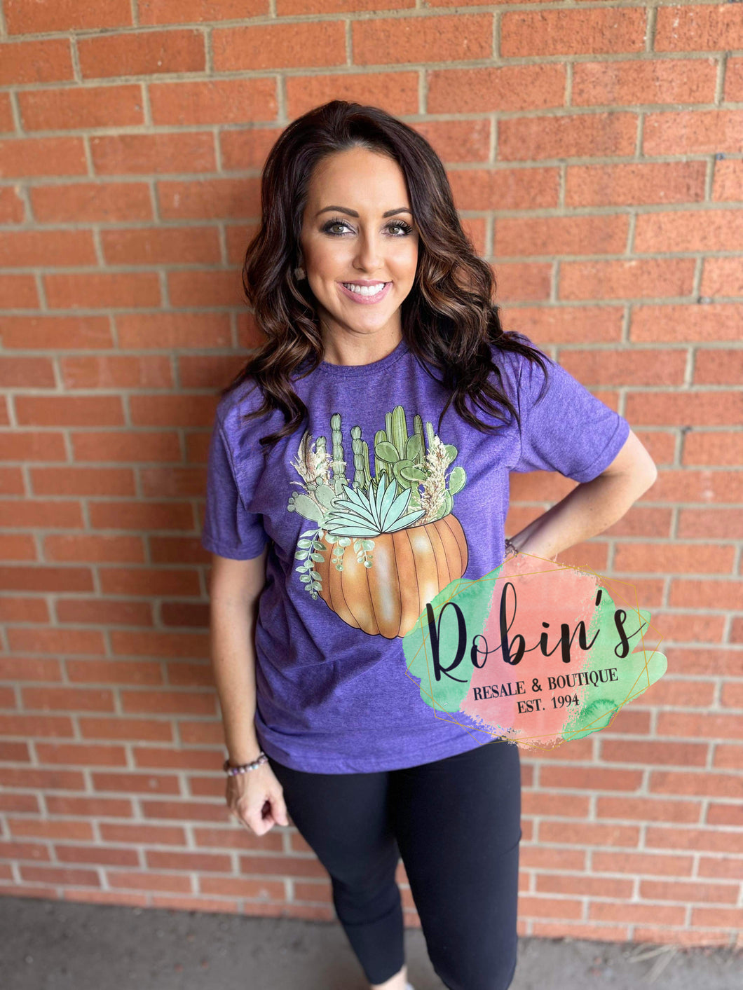 Pumpkin Succulent Tee